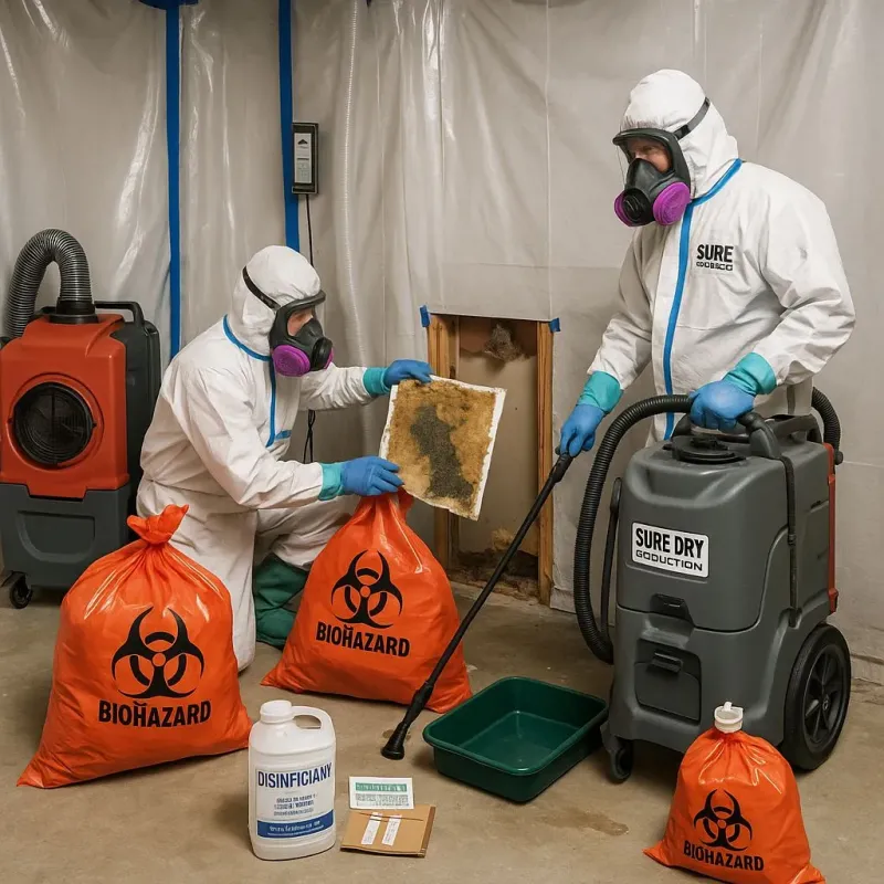 Contaminated Water Handling Protocols process in Erda, UT