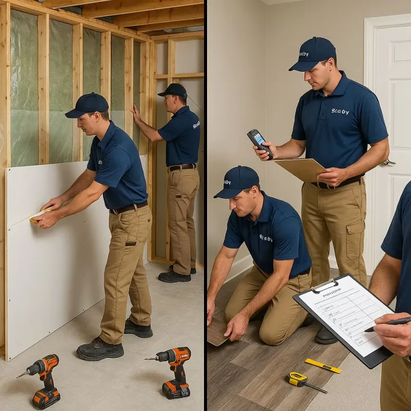 Repairs and Reconstruction process in Erda, UT